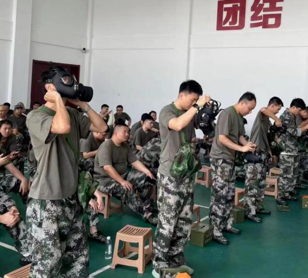 以练为战强本事，，，，，，加钢淬火砺精兵——市城投集团公司开展基干民兵集中训练-集团动态-武汉城投集团 